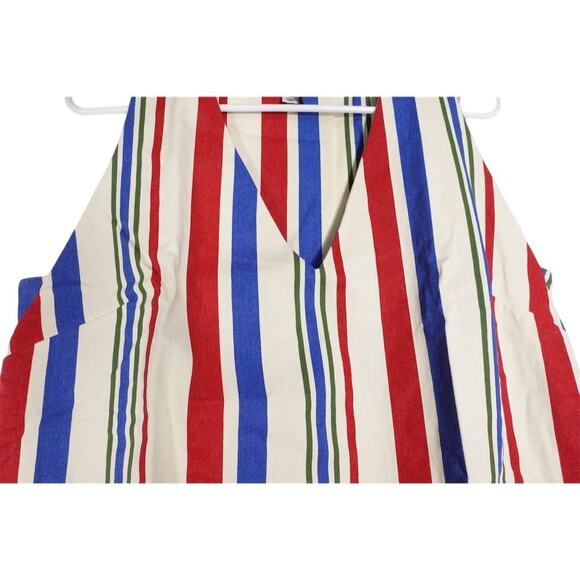 Pomander Place Striped Mini Dress - Red, Blue, White - Picture 6 of 11